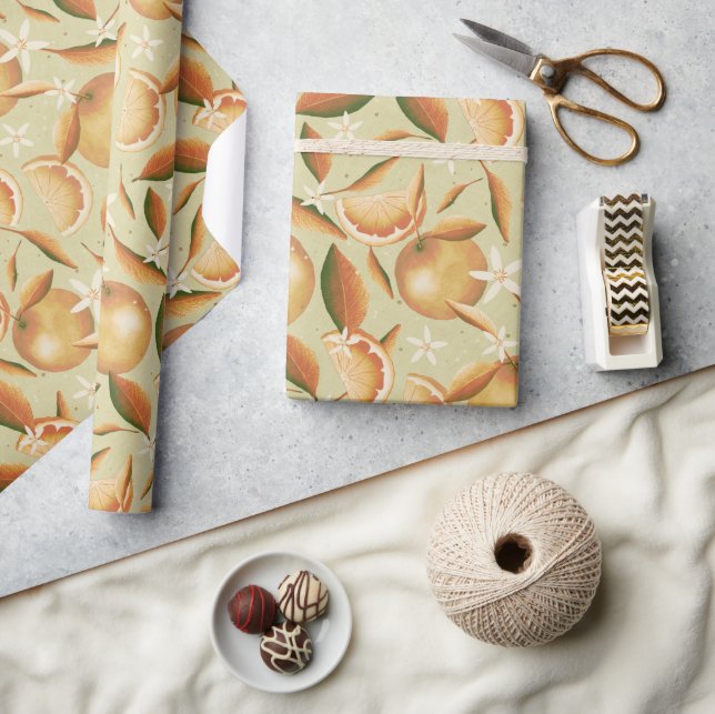 Papier Cadeau Monnaie de Grove Orange (Artisanat)