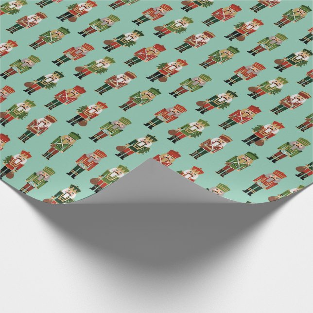 Papier Cadeau Monnaie des Noirs de Noël (Coin)