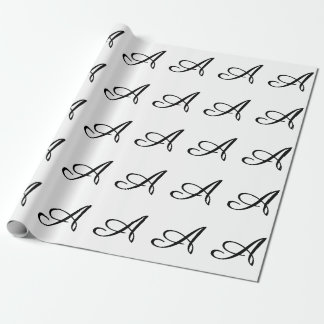 PAPIER CADEAU MONOGRAMME