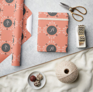 Papier Cadeau Monogramme équestre Chaussure Lucky Horse