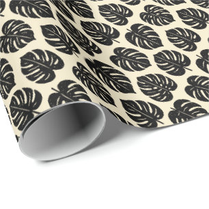 Papier Cadeau Monstera de Foliage