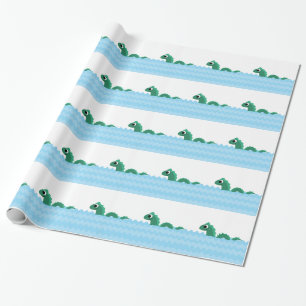 Papier Cadeau Monstre Mer