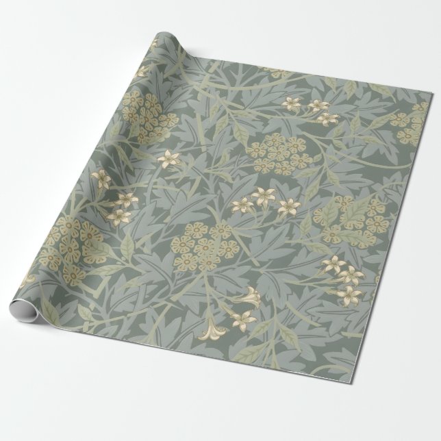 Papier Cadeau Morris Vine & Jasmine Garden Flower Classic (Déroulé)
