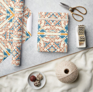 Papier Cadeau mosaïques andalouse-marocaine