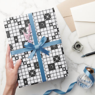 Papier Cadeau Mot-clé Retro Mid-Century