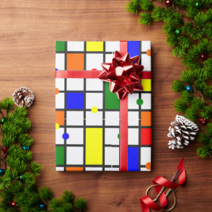 Papier Cadeau Mot de passe coloré