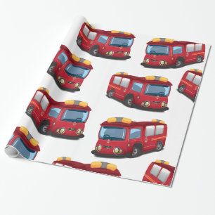 Papier Cadeau Moteurs d'incendie