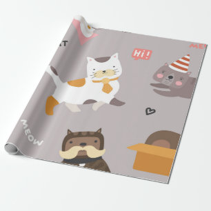 Papier Cadeau Motif