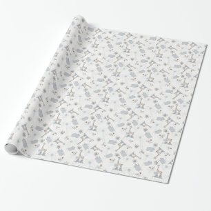 Papier Cadeau motif 2 de griffonnage