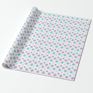 Papier Cadeau Motif à cordes de boules de Yarn