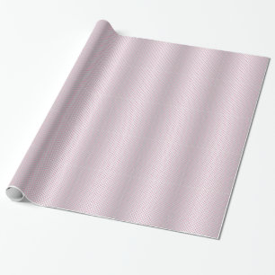 Papier Cadeau Motif à pois rose et blanc argenté