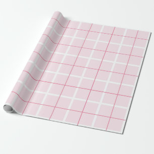 Papier Cadeau Motif à rayures verticales de couleur douce et à p