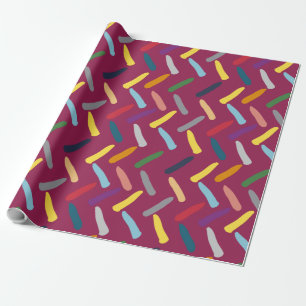 Papier Cadeau Motif Abstrait moderne