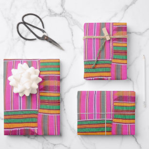 Papier cadeau Motif africain