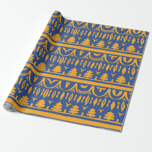 Papier Cadeau Motif africain sans faille