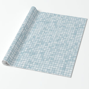 Papier Cadeau motif aquatile en pastel de Duo-ton