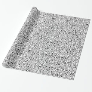 Papier Cadeau Motif avec crâne