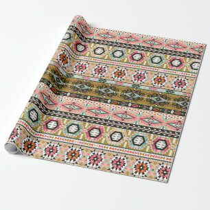 Papier Cadeau Motif Aztec