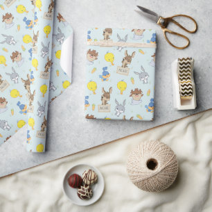 Papier Cadeau MOTIF Baby shower LOONEY TUNES™