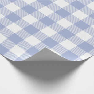 Papier Cadeau Motif bleu de contrôle de Buffalo de bigorneau
