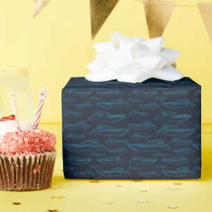 Papier Cadeau Motif Blue Yacht