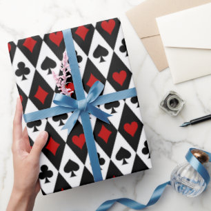 Papier Cadeau Motif carrelé de la jolie carte