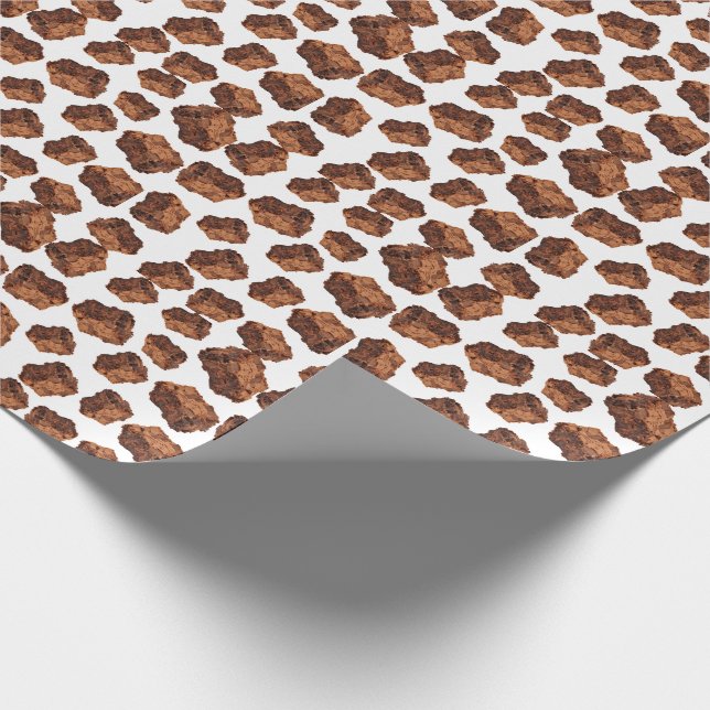 Papier Cadeau Motif chocolat (Coin)