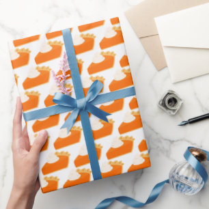 Papier Cadeau Motif citrouille