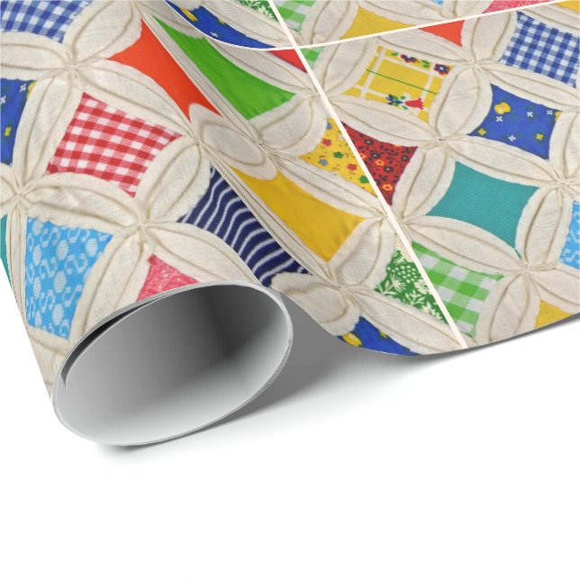 Papier Cadeau Motif couette de la cathédrale (Coin rond)