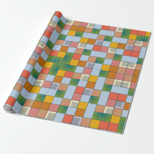 Papier Cadeau Motif couleur Abstrait transparent