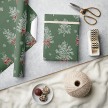 Motif d'arbre de Noël en toile verte