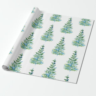 Papier Cadeau Motif d'ardoise bleu vert