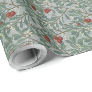 Papier Cadeau Motif d'art décoratif William Morris Arbutus