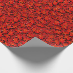 Papier Cadeau Motif d'art naturel Feuille chêne