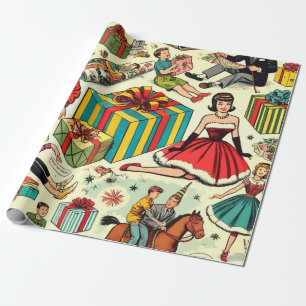Papier Cadeau Motif de bandes dessinées de papier à envelopper