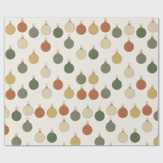 Papier Cadeau Motif de boules rondes