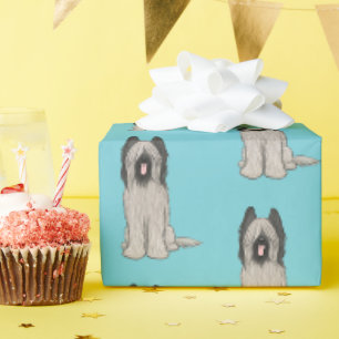 Papier Cadeau Motif de cartes mignonnes