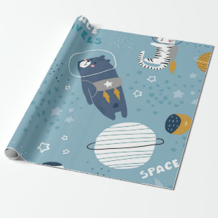 Papier Cadeau Motif de chat