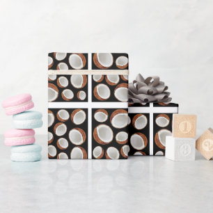 Papier Cadeau Motif de coco