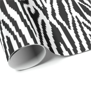 Papier Cadeau motif de conception d'impression à 8 bits Pixel Ze