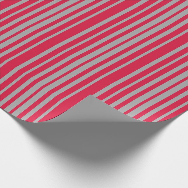 Papier Cadeau Motif de couleur gris foncé et noir (Coin)
