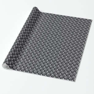 Papier Cadeau Motif de couteau de cuillère de fourchette