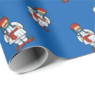 Papier Cadeau Motif de dessin animé Tsolias