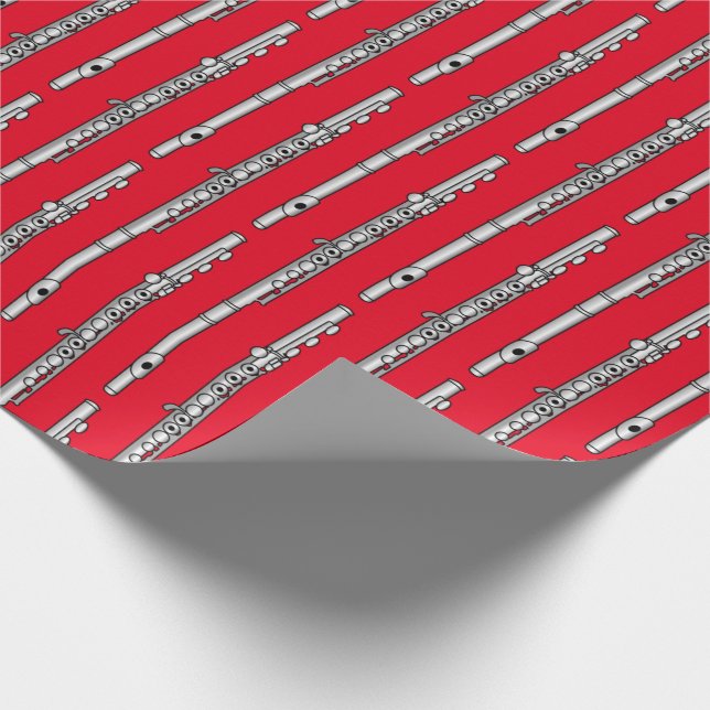 Papier Cadeau Motif de dessin de flux (Coin)