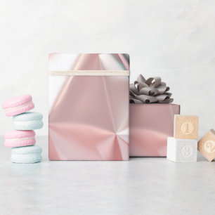 Papier Cadeau Motif de froissement de feuille métallique