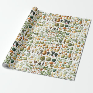 Papier Cadeau Motif de fruits de l'Adolphe Millot