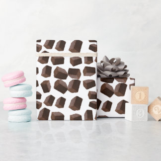 Papier Cadeau Motif de fusible au chocolat