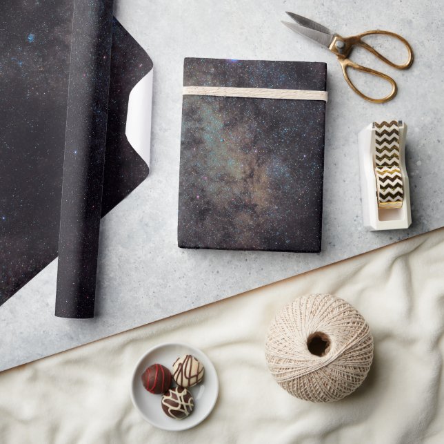 Papier Cadeau Motif de Galaxie cosmique céleste (Artisanat)