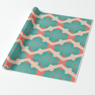 Papier Cadeau Motif de géométrie en lecture