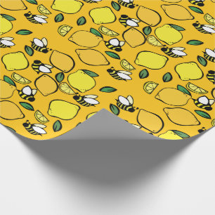 Papier Cadeau Motif de la limonade de Beehive